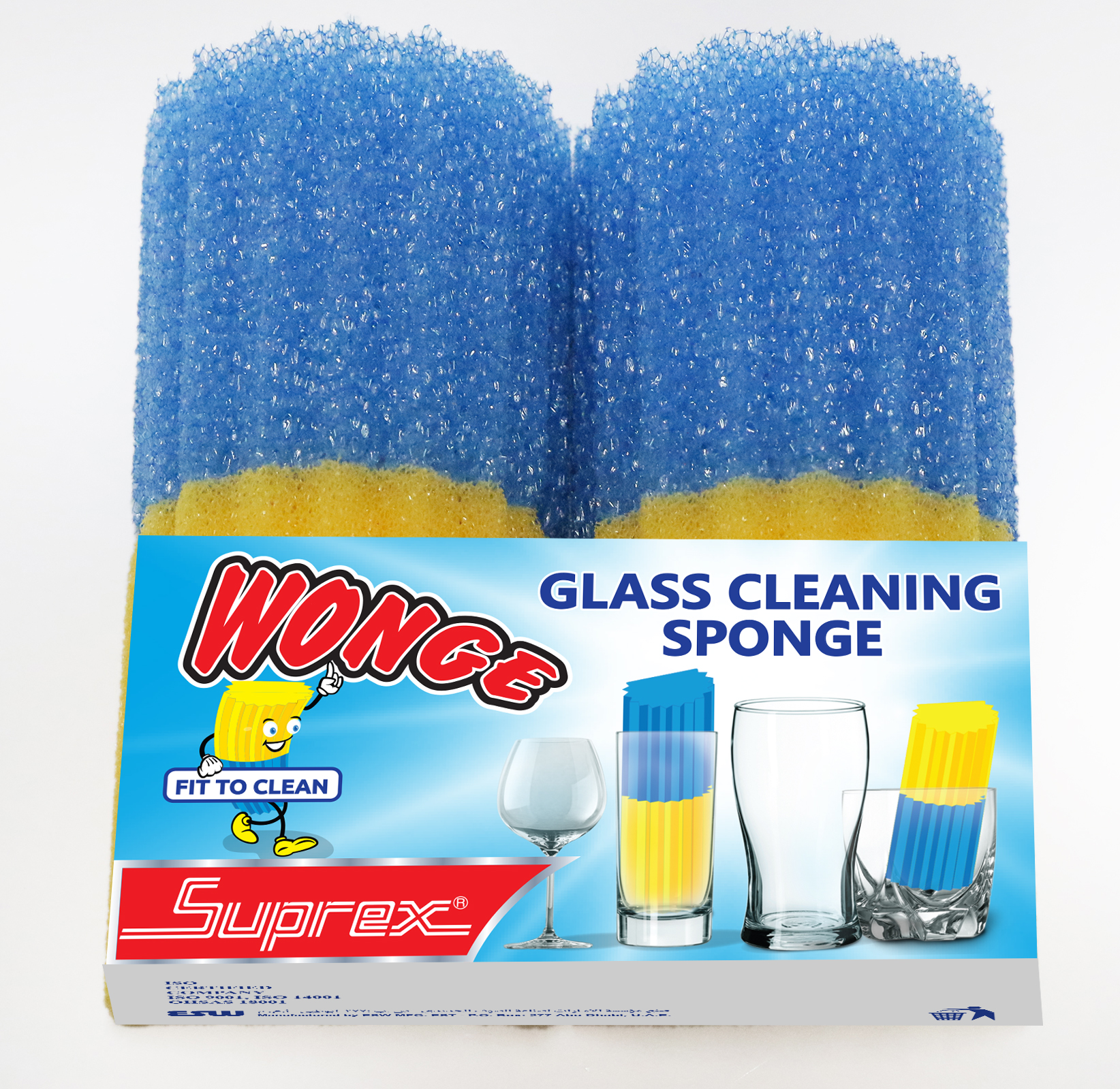 Wonge  Glass Cleaning Sponge