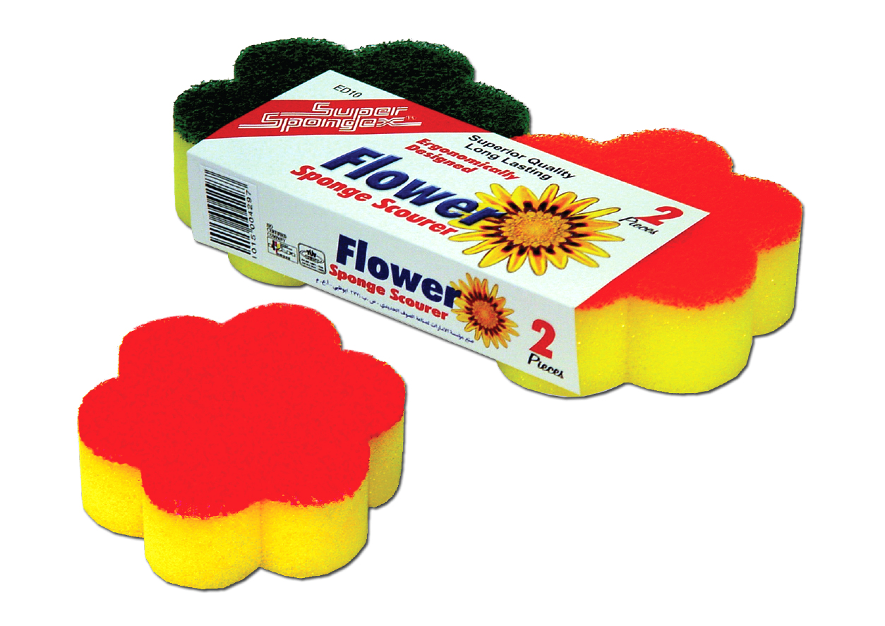 Flower Sponge Scourer