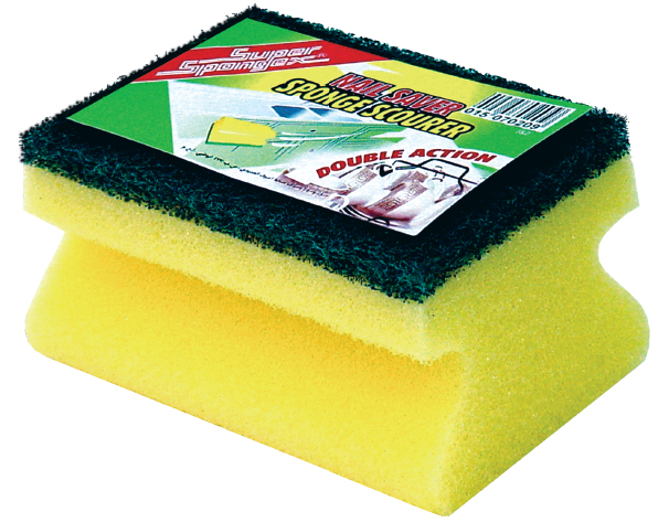 Grooved Sponge Scourer