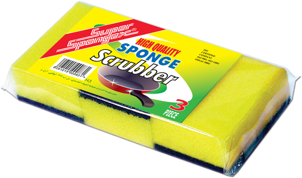 High Quality Sponge Scourer-sponge Scrubber pad made up of superior quality fibre 